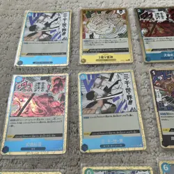 Lot of (15) All HOLO FOILS R RARE One Piece TCG Cards NM Free Shipping Japanese - Image 2
