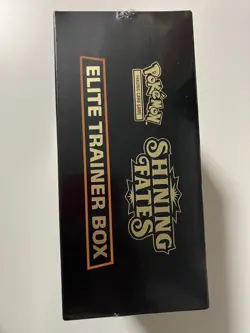 (1) Shining Fates Elite Trainer Box ETB Pokemon Cards TCG NEW FACTORY SEALED. - Image 2