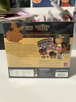 (1) Shining Fates Elite Trainer Box ETB Pokemon Cards TCG NEW FACTORY SEALED. - Image 5