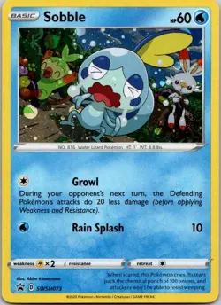 Sobble - SWSH073 Cosmos Holo Promo SWSH: Sword & Shield Promo Cards NM - Image 1