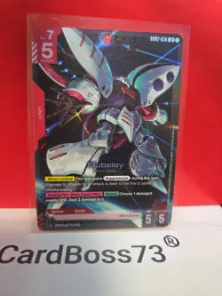QubeleyGundam Card Game Dual Impact Legend Rare GD02-036 - Image 3