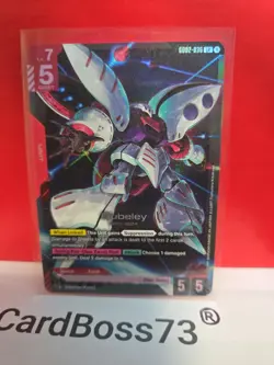 QubeleyGundam Card Game Dual Impact Legend Rare GD02-036 - Image 4