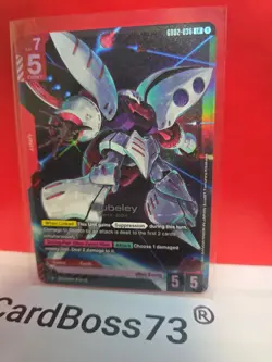 QubeleyGundam Card Game Dual Impact Legend Rare GD02-036 - Image 5