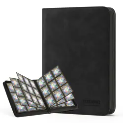 TCGUARD Trading Card Binder, 9 Side Loading Pocket Card Album Hold Up to 540 ... - Image 1