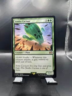Jumbo Cactuar R 0191 Creature Final Fantasy Mtg Near Mint - Image 1