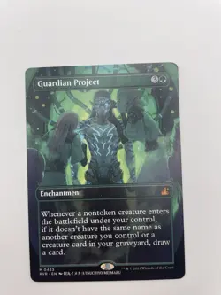 1xMTG Guardian Project (Anime Borderless)-Ravnica Remastered-MP Corner Ding - Image 1