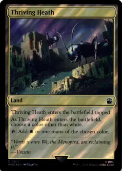 MTG Thriving Heath (Surge Foil) | NM Foil | Doctor Who {WHO} - Image 1