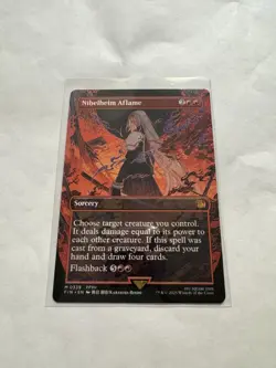 Nibelheim Aflame (Borderless) Final Fantasy Regular🔥🔥📦📦🃏🃏 - Image 1