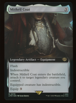 Mithril Coat - FOIL - Extended Art - MTG Universes Beyond: LOTR - RareCo - Image 1
