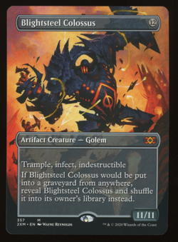 Blightsteel Colossus - Borderless - MTG Double Masters - RareCo - Image 1