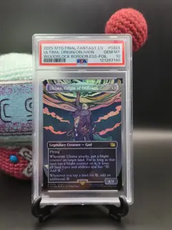 Ultima, Origin of Oblivion - #324 - Borderless - Foil - Final Fantasy - PSA 10 - Image 1