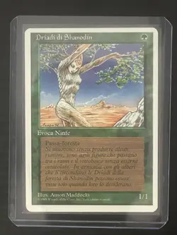 Magic MTG Italian Revised Shanodin Dryads Artist Proof Near Mint Only 50 Exist! - Image 3