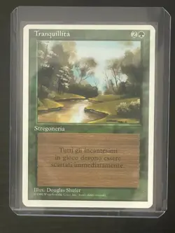 Magic MTG Italian Revised Tranquility Artist Proof Near Mint - Only 50 Exist! - Image 3