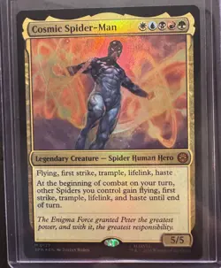 Cosmic Spider-Man Magic MTG Marvel's Spider-Man Foil - Image 1