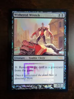 MTG DCI Promo Foil - 1 x Withered Wretch (NM) - Image 1