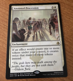 MTG Anointed Procession Amonkhet Regular NM - Image 1