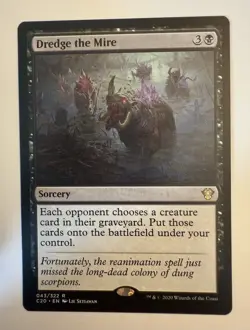 x1 Dredge the Mire R MTG Commander 2020 C20 - Image 1