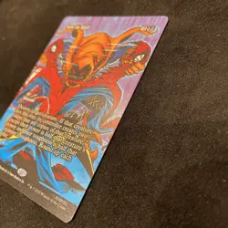 Saw in Half (Borderless) #0021 Marvel’s Spider-Man Non Foil Mythic Rare MTG MAR - Image 4