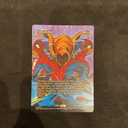 Saw in Half (Borderless) #0021 Marvel’s Spider-Man Non Foil Mythic Rare MTG MAR - Image 5