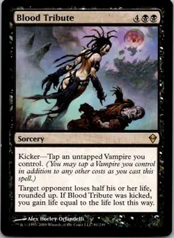 Blood Tribute R Zendikar ZEN Sorcery Normal 81 - Image 1