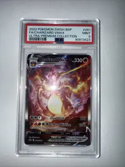 2022 pokemon swsh bsp FA/charizard vmax ultra premium collection psa 9 - Image 1