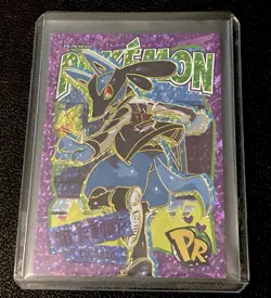 ⚡ Lucario Pokemon Eif Origin 3.0 Lucario PR PM-PR No.013 Holo ⚡ - Image 1
