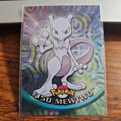 2000 Topps Pokemon TV Animation Edition Series 3 Holo Foil #150 Mewtwo - Image 1