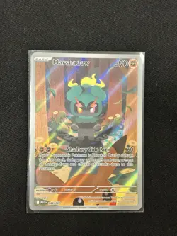 Pokemon TCG Marshadow Illustration Rare Gold Star #146/132 Mega Evolution NM - Image 3