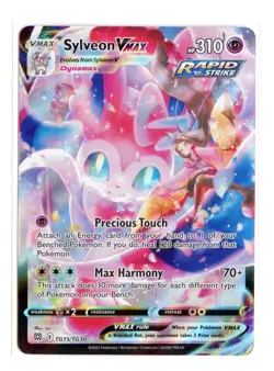 Sylveon VMAX TG15/TG30 Ultra Rare Holo Pokemon Brilliant Stars Trainer Gallery - Image 1