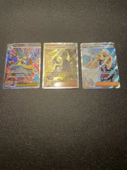 Pokemon Mega Evolution Lot Of 3 Full Art And SIR Wally’s Compassion Near Mint - Image 1