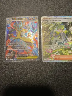 Pokemon Mega Evolution Lot Of 3 Full Art And SIR Wally’s Compassion Near Mint - Image 2