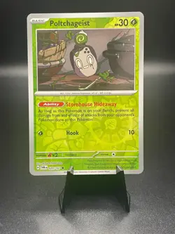 Poltchageist [Reverse Holo] 020/167 Reverse Holo Pokemon Twilight Masquerade TWM - Image 1