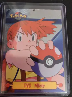 Tv3 Misty 1999 Pokemon Holo Topps - Image 1