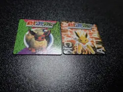 Pokemon GB Pocket Mini Stadium Card Non Holo x2 Jolteon Flareon #5789 EX/VG - Image 4