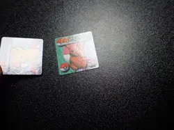 Pokemon GB Pocket Mini Stadium Card Non Holo x2 Pikachu #5784 EX/VG - Image 4
