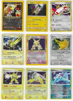 Pokemon TCG Card Lot Holo Reverse Holo Rare NM-HP 58 Cards 1999 Vintage Era WOTC - Image 1