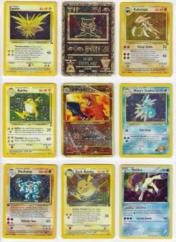 Pokemon TCG Card Lot Holo Reverse Holo Rare NM-HP 58 Cards 1999 Vintage Era WOTC - Image 3