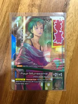 Gundam TCG Card Game Dual Impact GD02-085 R+ Four Murasame Alt Art Rare NM - Image 1