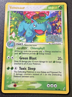 Venusaur 28/100 EX Crystal Guardians Pokemon Card Reverse Holo Foil Rare HP - Image 1