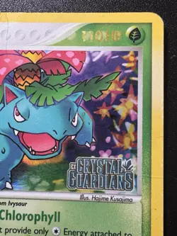 Venusaur 28/100 EX Crystal Guardians Pokemon Card Reverse Holo Foil Rare HP - Image 4