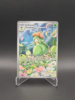 Pokemon Lilligant 092/086 Black Bolt Illustration Rare Pokemon TCG Card 2025 - Image 1
