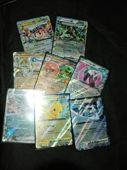 Pokemon TCG Card Lot Of Double Rares Ex Lot Of 8 - Image 1