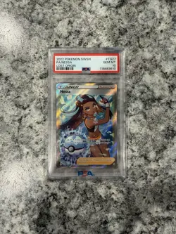 Nessa TG27/TG30 Pokemon TCG Lost Origin Full Art Trainer Holo Card PSA 10 - Image 3