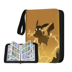 9 Pocket Trading Card Binder 900 Cards Zipper Binder Collection Album for Game - Image 2