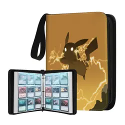 9 Pocket Trading Card Binder 900 Cards Zipper Binder Collection Album for Game - Image 3