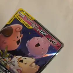 Togepi & Cleffa & Igglybuff GX 143/236 Cosmic Eclipse NM Ultra Rare Pokemon Card - Image 3