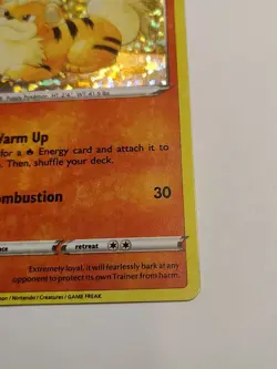 Pokemon Card Growlithe 4/15 2022 McDonalds Battle Match Holo Pokemon TCG LP - Image 4