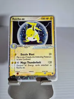 Raichu ex 98/100 Ultra Rare EX Sandstorm Pokemon Card - Image 1