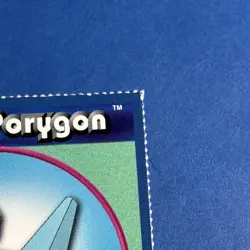 1999 Pokemon Burger King Porygon #137 Promo Card LP - Image 3