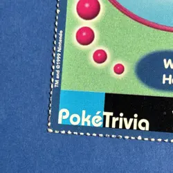 1999 Pokemon Burger King Porygon #137 Promo Card LP - Image 5